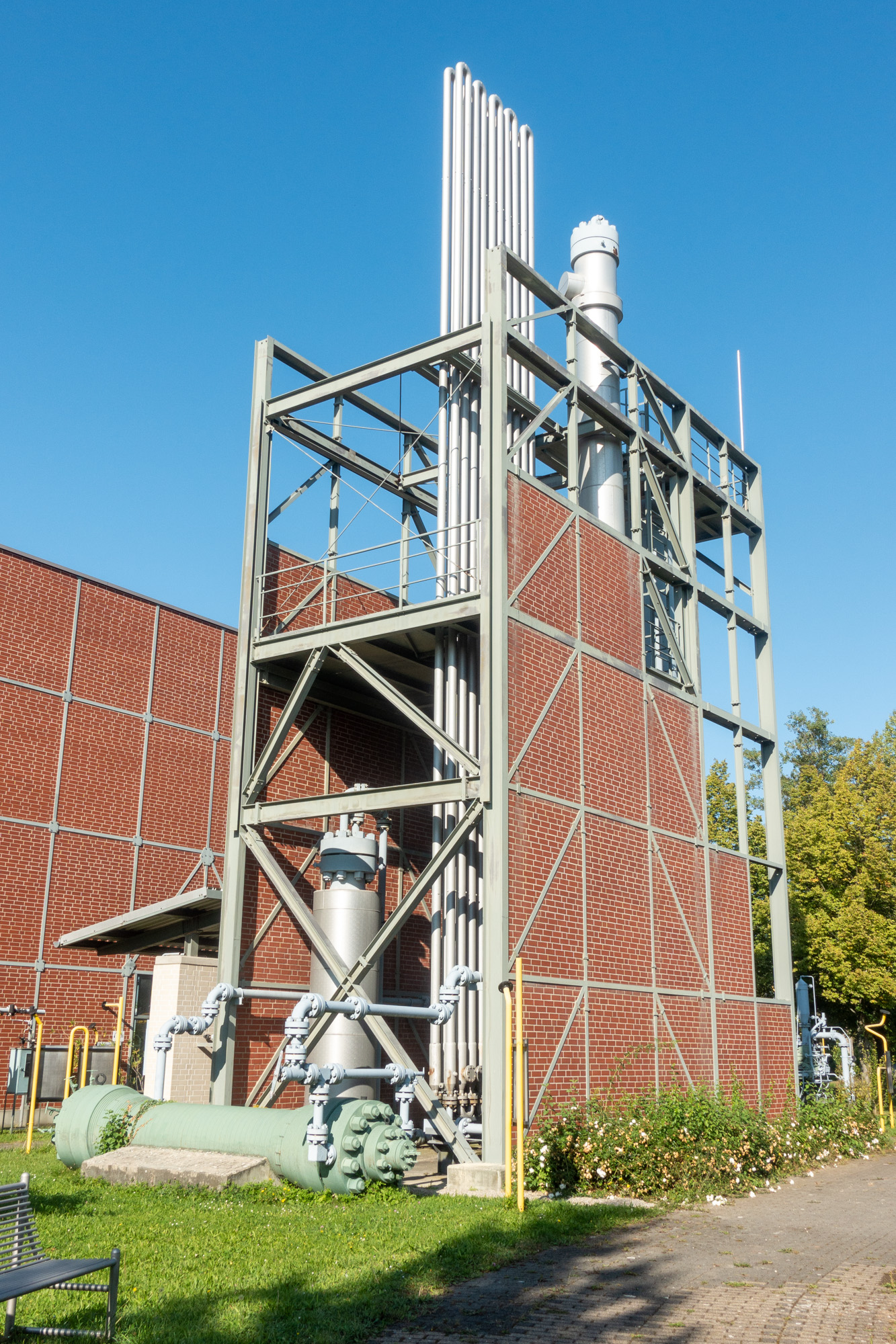 230926_Chemie-Museum_08950-2 Die Ammoniak-Synthesekammer im Chemie-Museum Merseburg